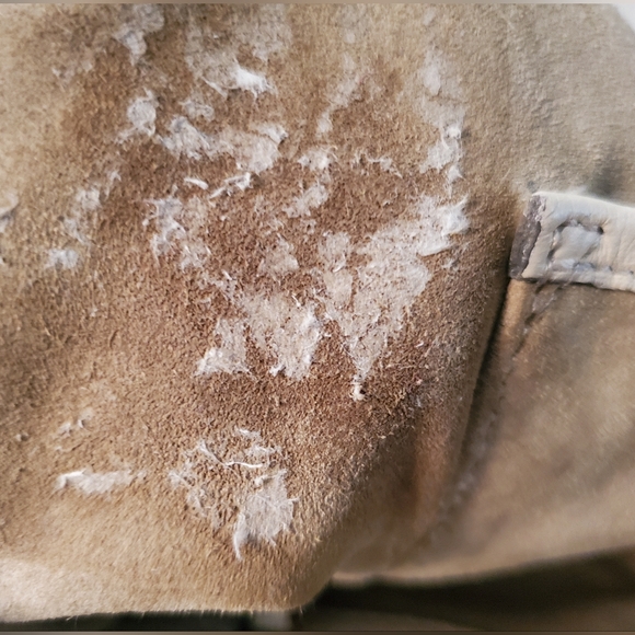 Vintage Anya Hindmarch Signature Striped bucket bag with metal foxhead handles - Picture 16 of 16